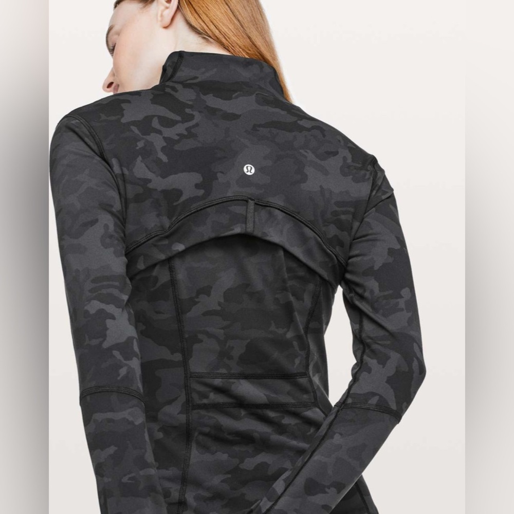 SOLD Lululemon Define Jacket in Incognito Camo Multi Grey Size 2 - Picture 4 of 5